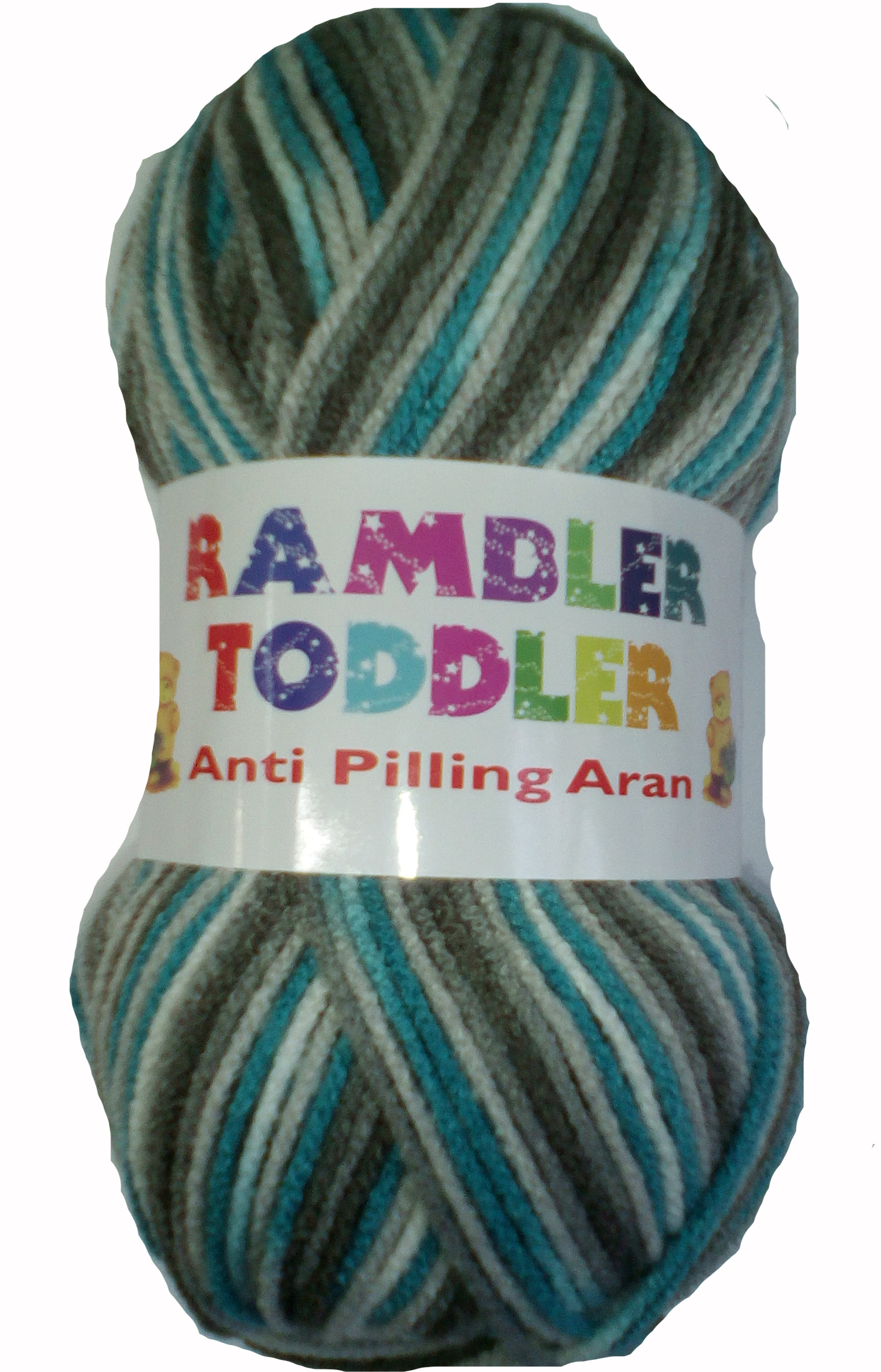 Rambler Toddler Anti Piling Aran 10 x100g Balls 6286